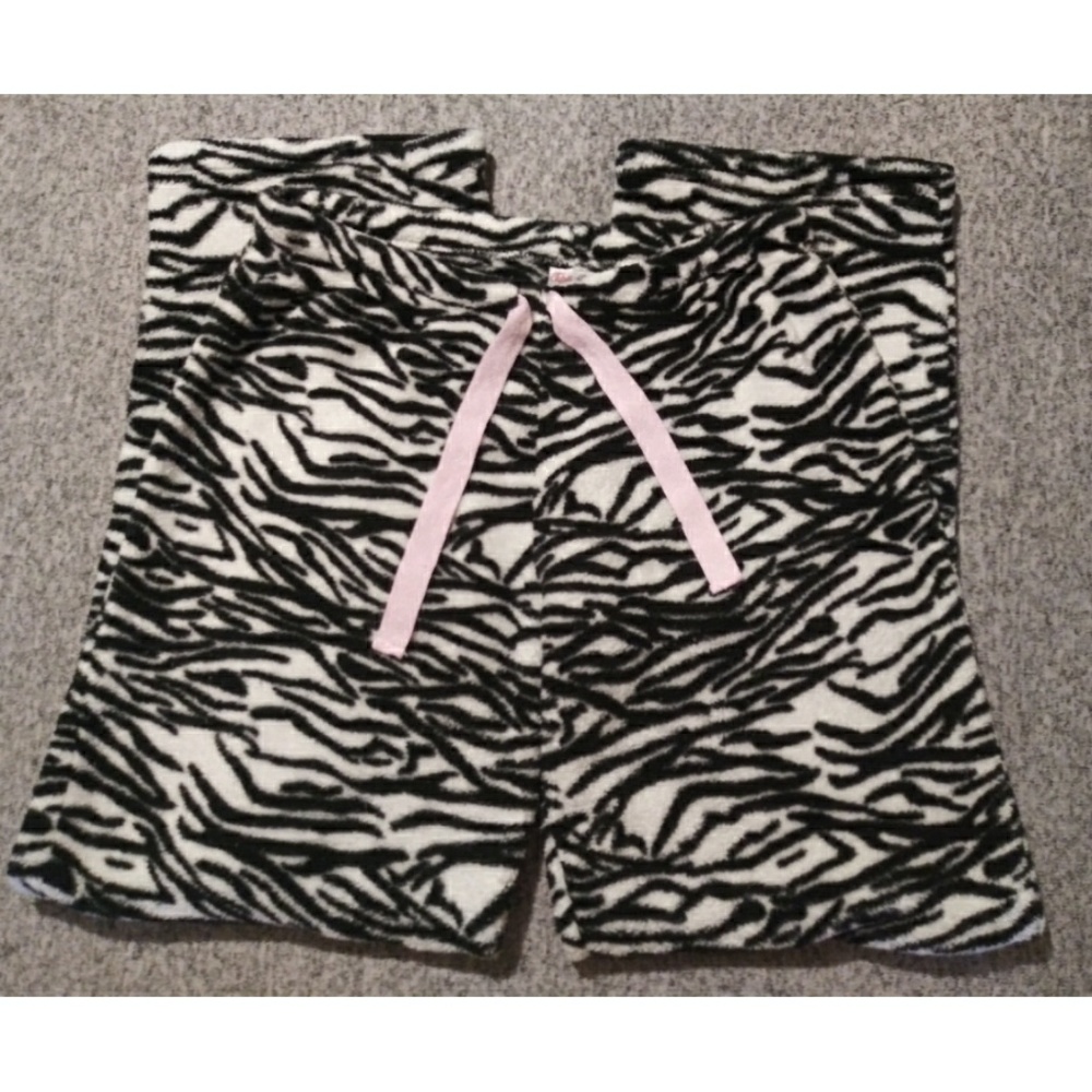 Zebra Print Pajama Pants